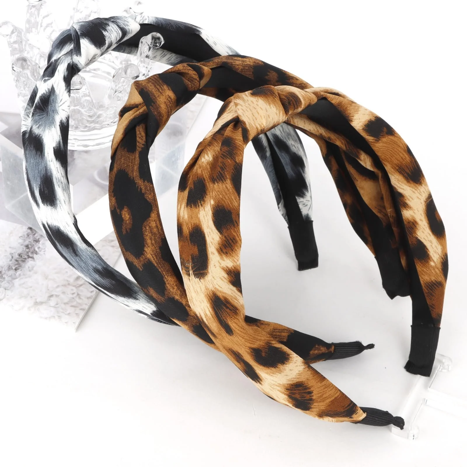 Набір з 3 модних жіночих обручів для волосся Leo для жінок, аксесуари для волосся, фото №7