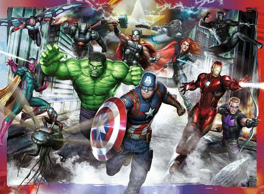 Пазл Ravensburger Marvel Avengers Assemble XXL 100 шт., фото №2