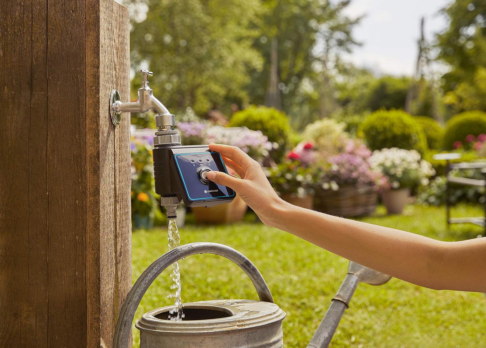 Контроллер, таймер полива Gardena Bluetooth App Water Control 01889-20 автоматический 3 графика 10 м диапазон, фото №4