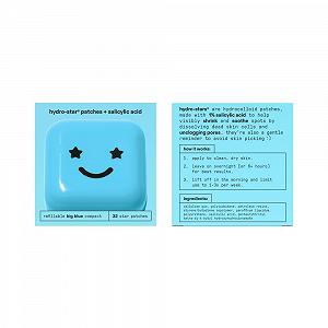 Патчи от прыщей Starface Hydro-Star + Salicylic Acid с компактным зеркальцем, 32 шт. synthetic.ua - Фото 1