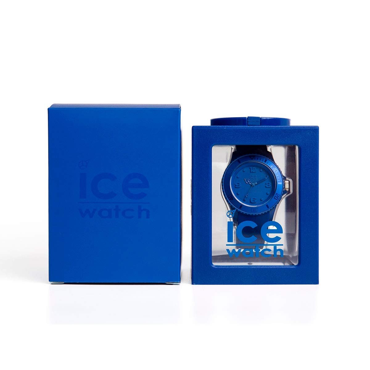 Часы Ice-Watch ICE unity Ultramarine Синие Унисекс с силиконовым ремешком - 016133 (Medium), синий, Ремешок, фото №4