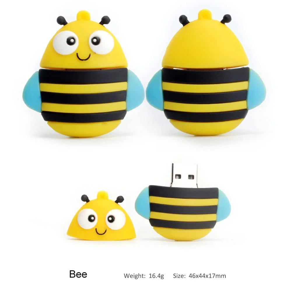 USB-флеш-накопичувач BorlterClamp 64 GB USB 2.0 Bee, фото №5 USB-флеш-накопичувач BorlterClamp 64 GB USB 2.0 Bee, фото №5