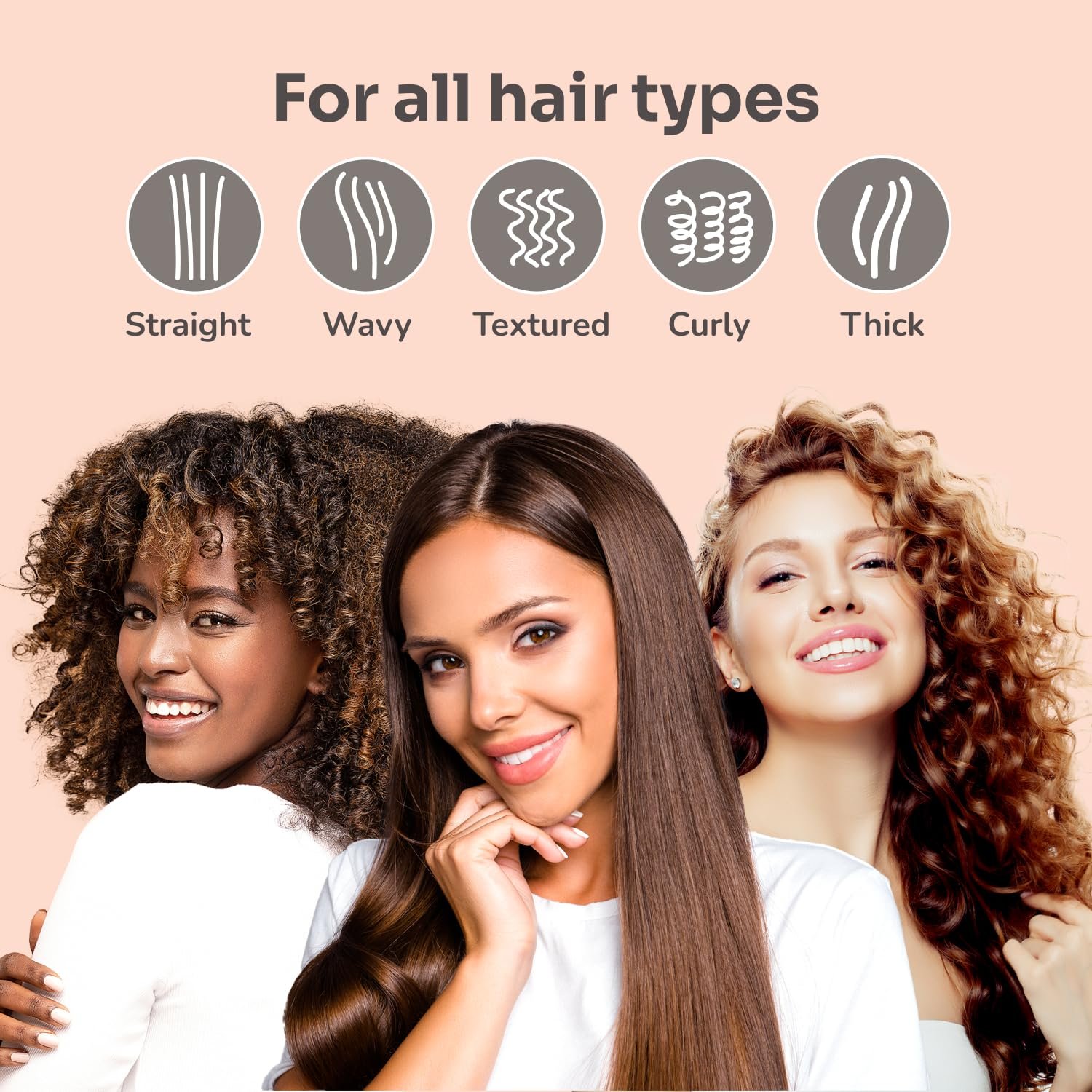 Щітка WetBrush Go Green Speed Dry Detangler з щетинками HeatFlex, рожева, фото №3