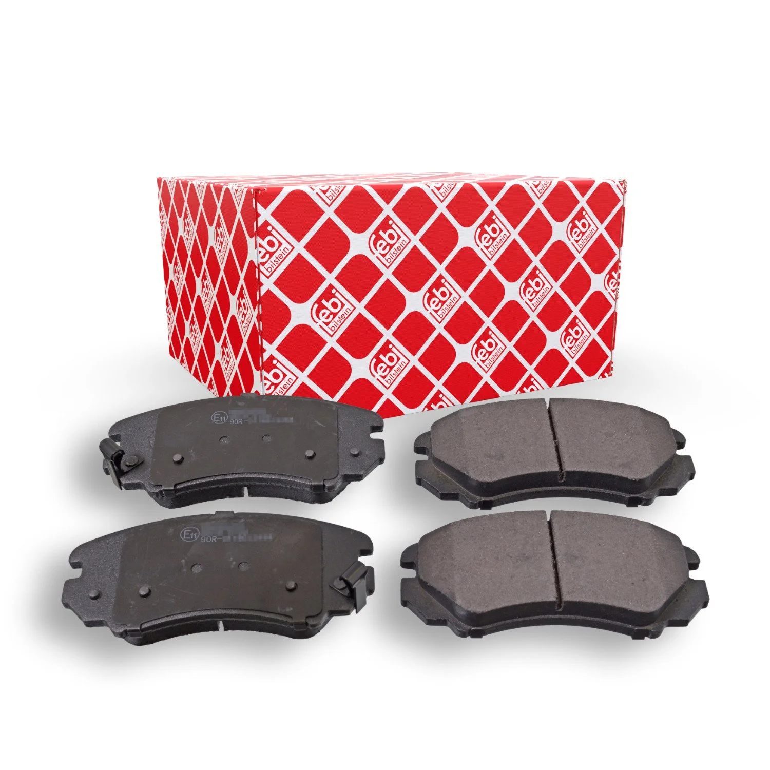 Комплект гальмівних колодок, дискові гальма FEBI BILSTEIN 16489 для HYUNDAI KIA, передня вісь, фото №1