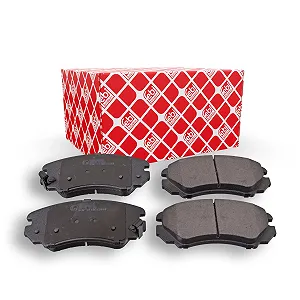 Комплект гальмівних колодок, дискові гальма FEBI BILSTEIN 16489 для HYUNDAI KIA, передня вісь - Фото 1