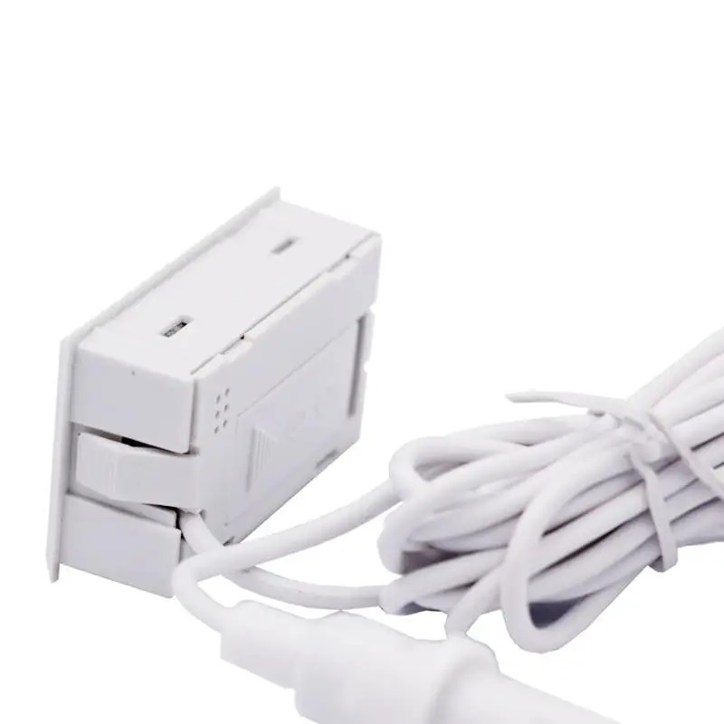 Термометр цифровой с выносным датчиком 1 м Termo Ho белый, фото №2