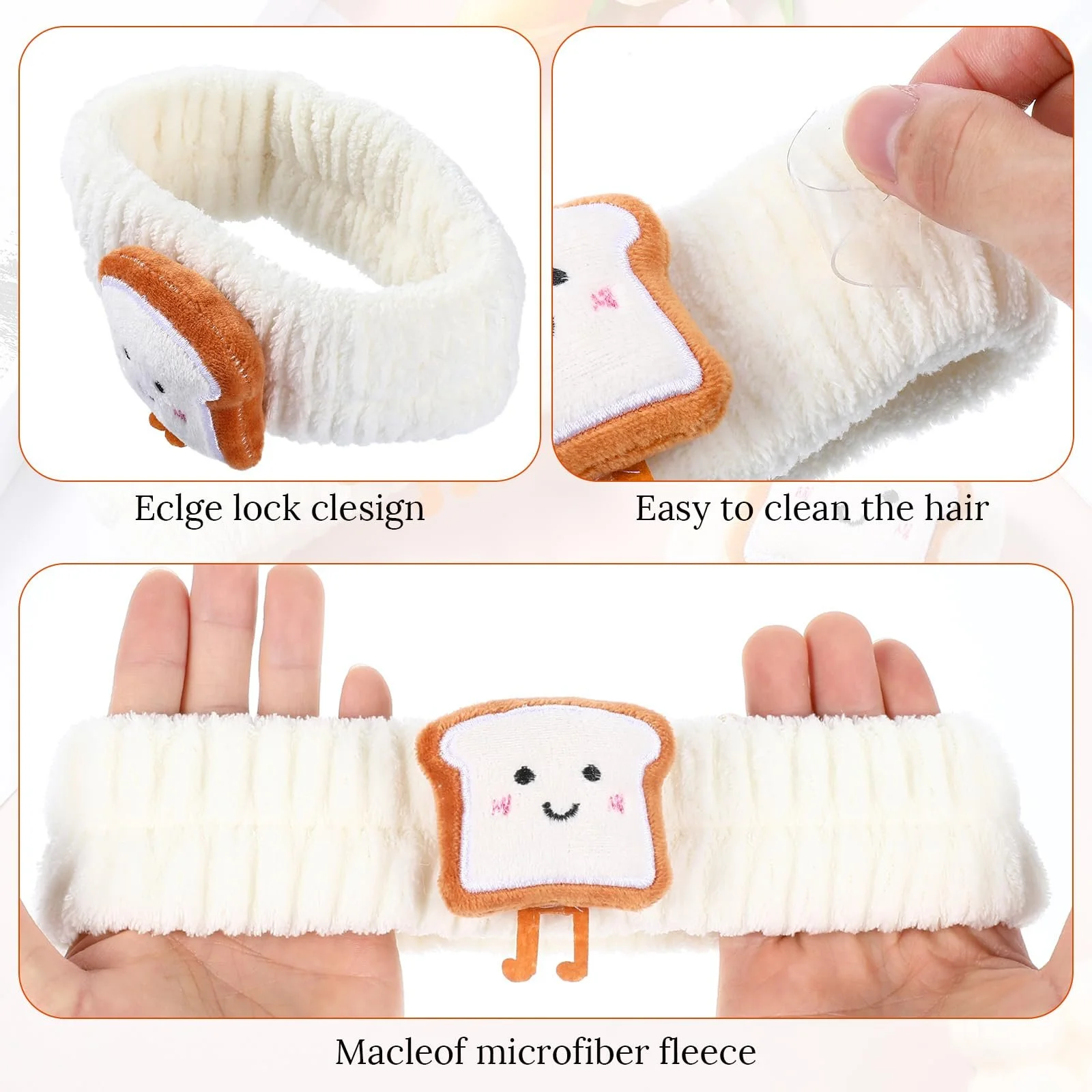 Пов'язка на голову Abeillo Мультяшна з мікрофібри, фото №3