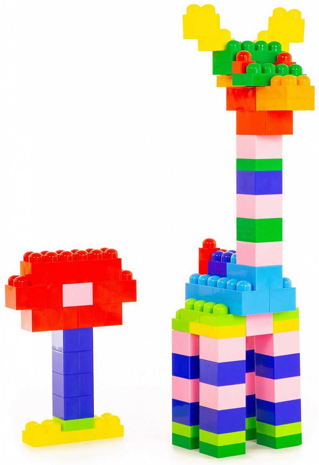 Кубики Polesie Jumbo Giant 270 шт в пакеті, фото №6 Кубики Polesie Jumbo Giant 270 шт в пакеті, фото №6