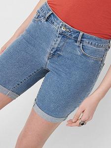 Шорты ONLY ANNE K MID LONG SHORTS BJ15268-1 Светло-голубой деним XS synthetic.ua - Фото 1