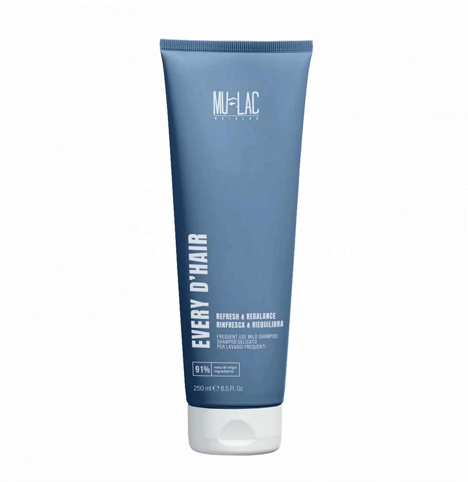 Шампунь Mulac Cosmetics EVERY D'HAIR Gentle Wash 250 мл, фото №1
