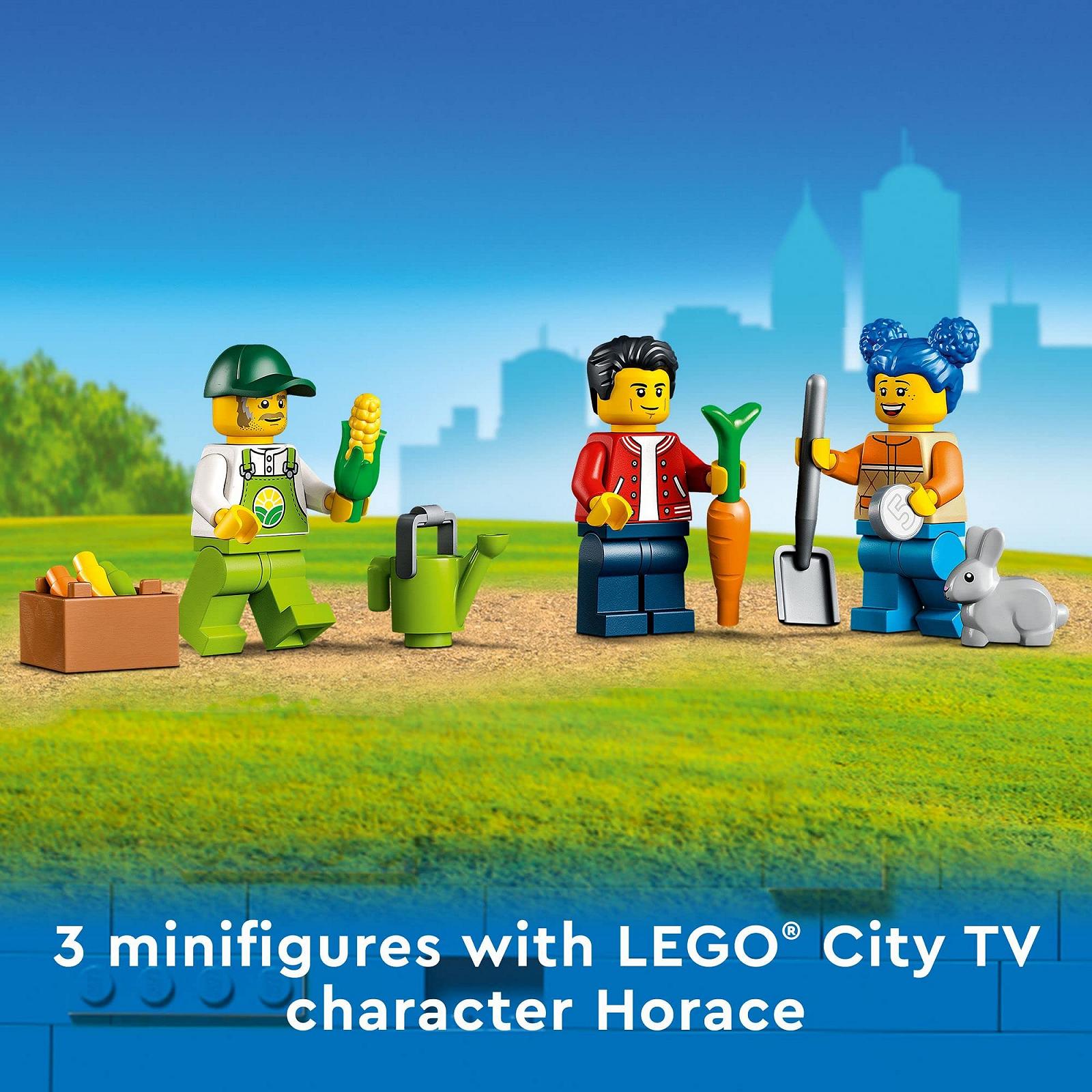 Конструктор LEGO City 60345 Фермерський овочевий фургон, фото №6