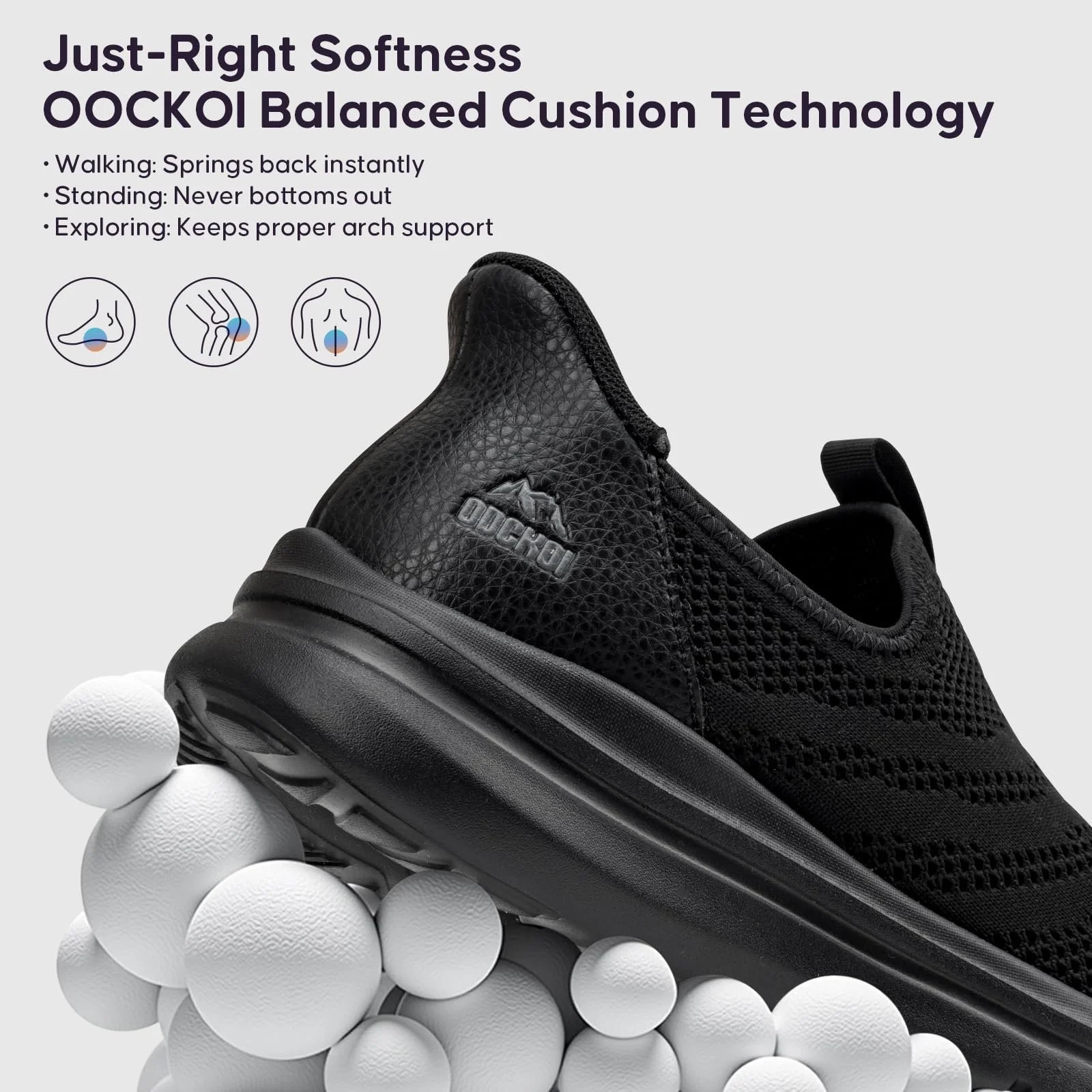 Кросівки ODCKOI Чоловічі Без шнурків Зручні Тенісні Кросівки, фото №2 Кросівки ODCKOI Чоловічі Без шнурків Зручні Тенісні Кросівки, фото №2