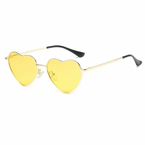 Сонцезахисні Окуляри Серце Ggpyyon Поляризовані Металева Оправа UV400 - Фото 1
