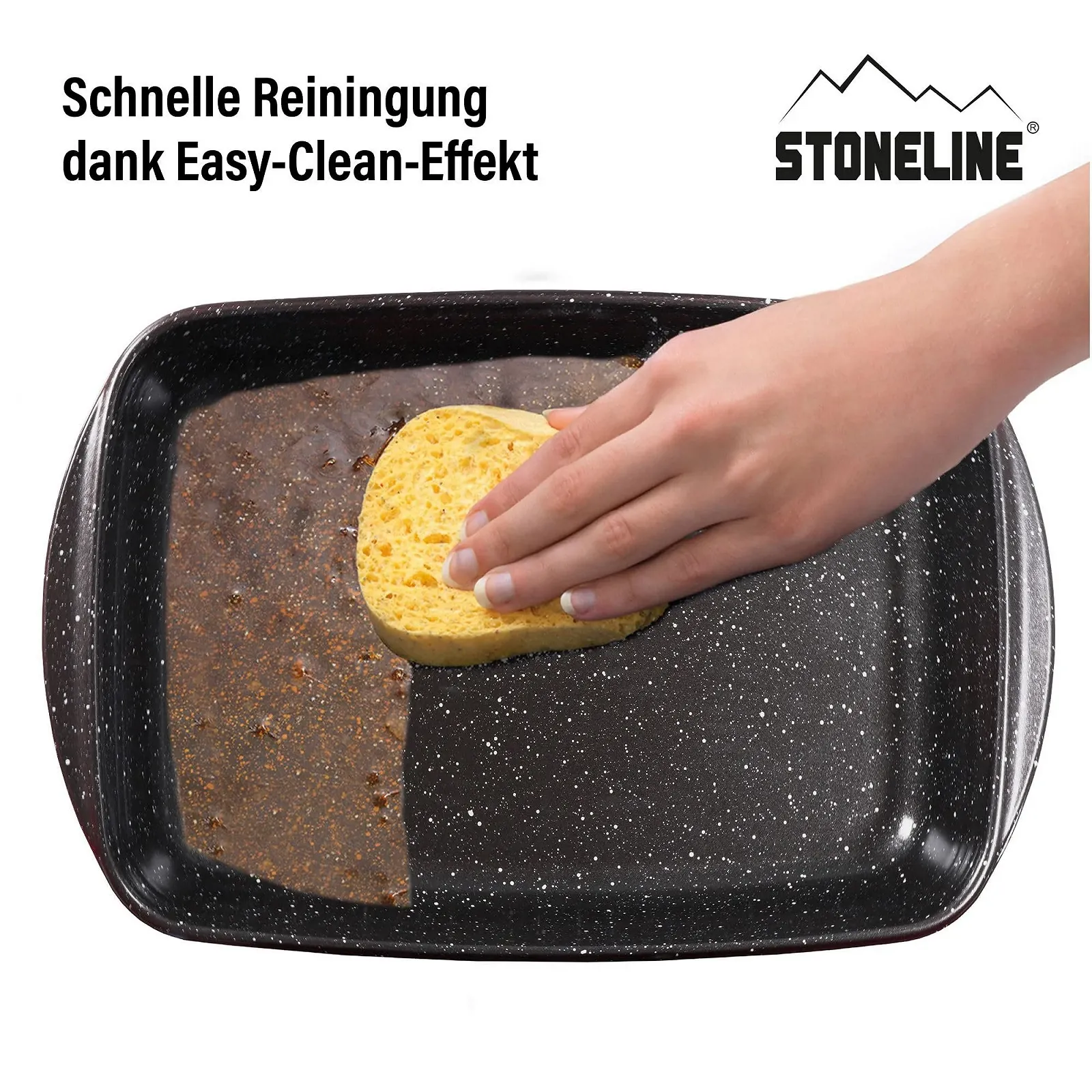 Форма для запекания STONELINE 23 x 15 x 4.5 см Боросиликатное стекло Антипригарная, фото №5