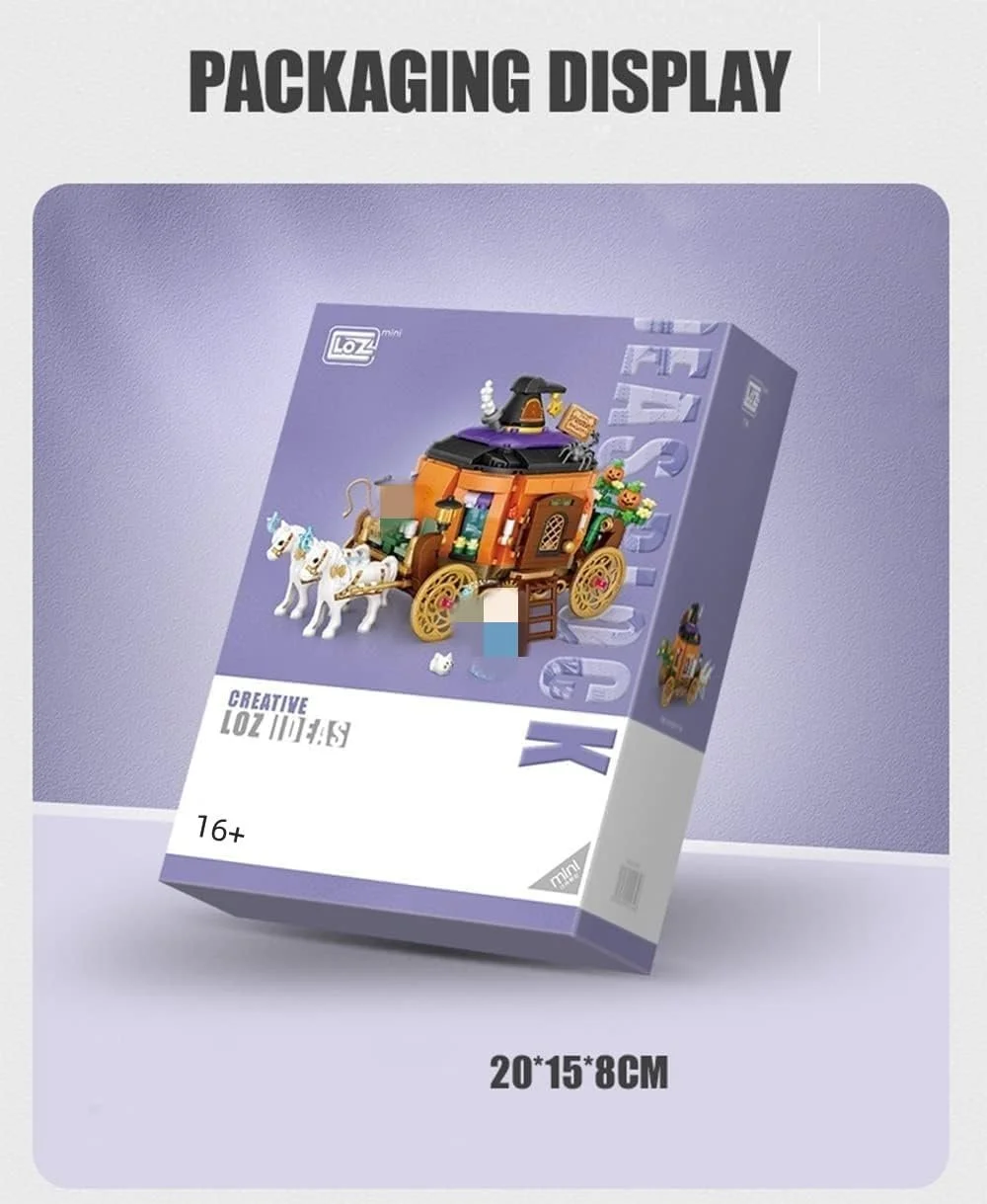 Будівельний набір Хелловін Будинок з привидами 765 блоків, фото №7