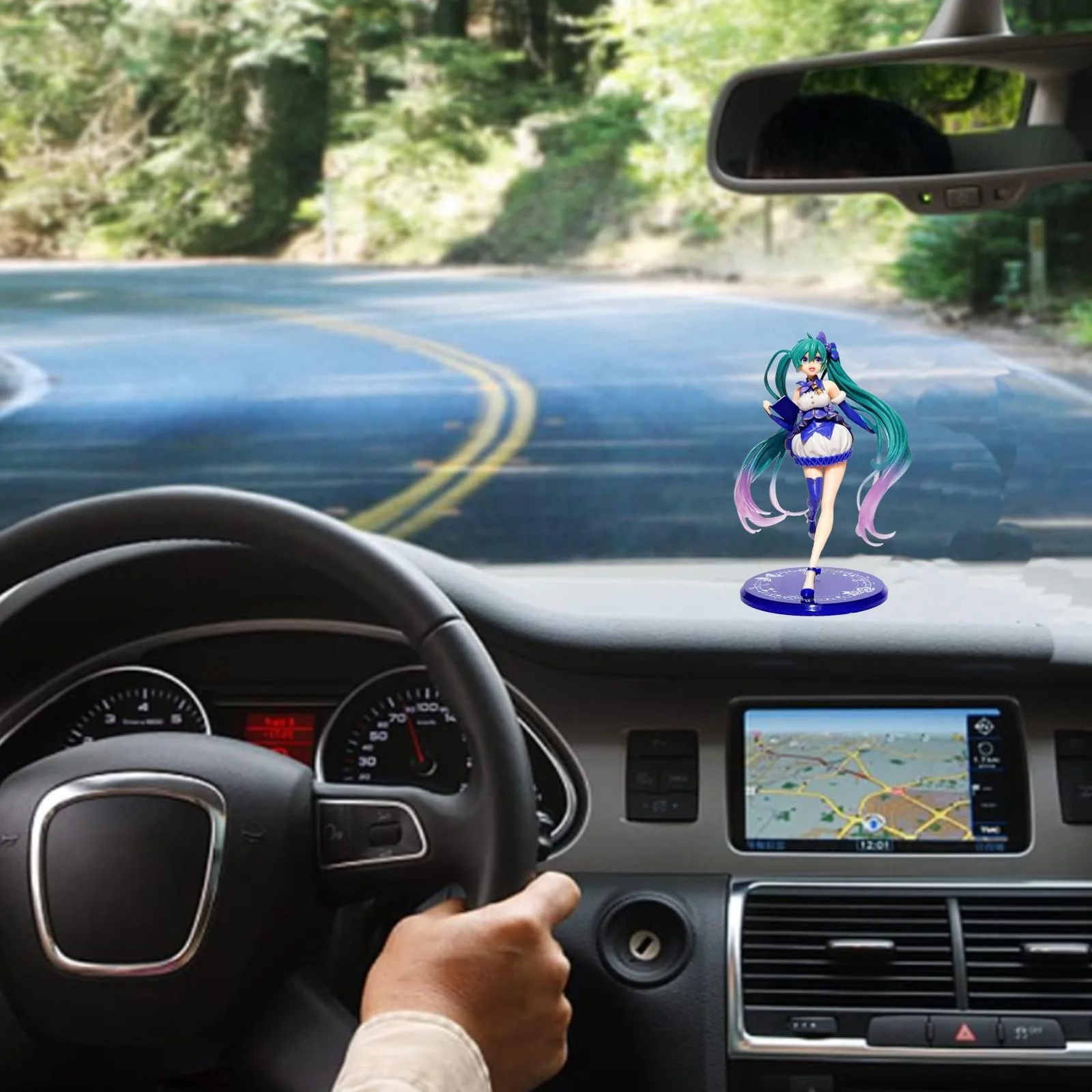 Фігурки Hatsune Miku для прикраси торта, автомобіля та дитячого дня народження, фото №6