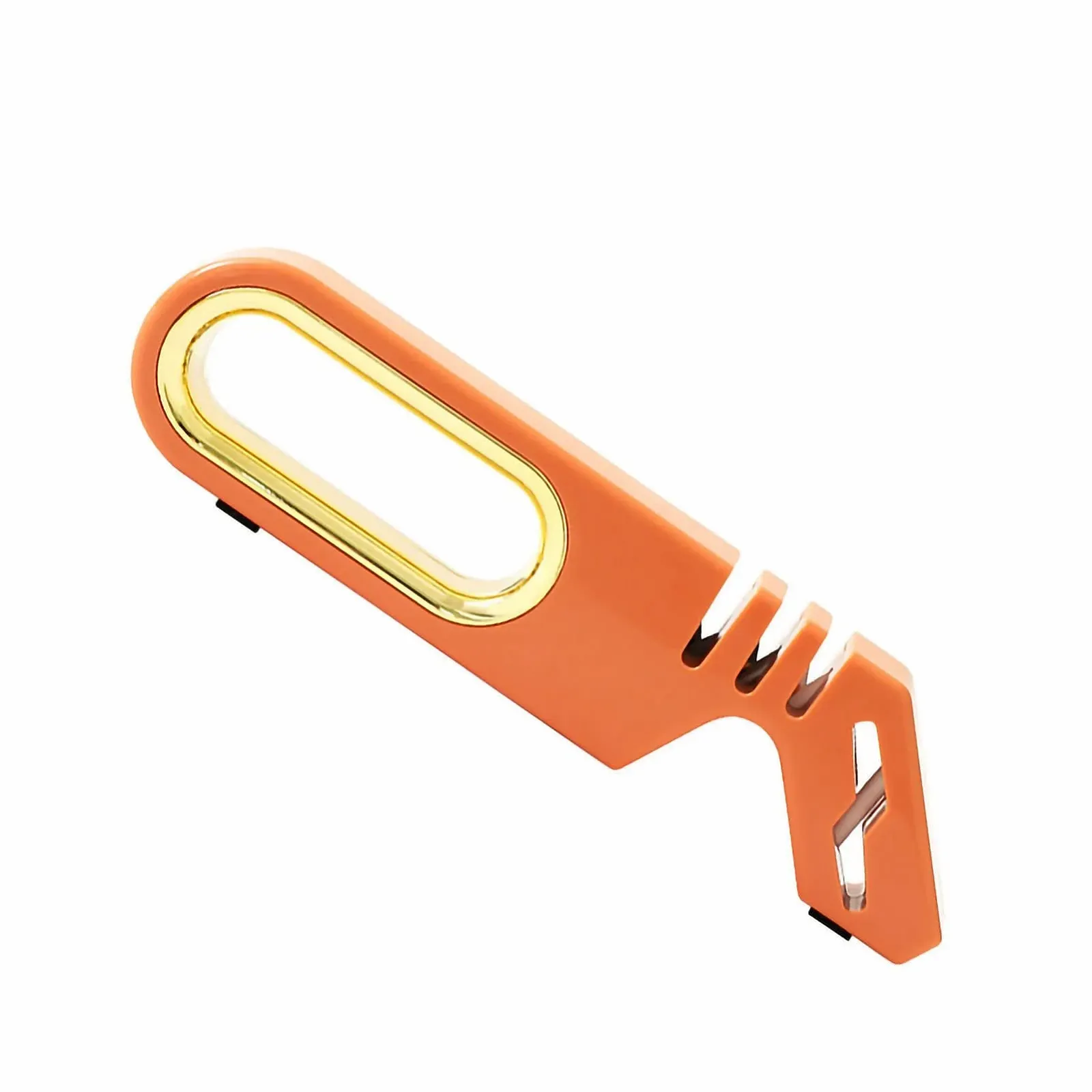 Точило для ножів SEAFRONT 4-in-1 вольфрамова сталь яскраво-помаранчева, фото №3