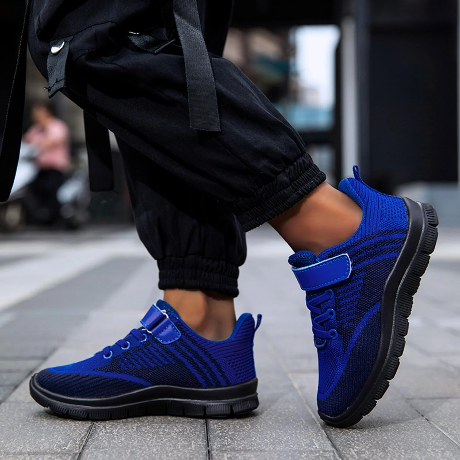 Спортивне взуття Дитяче для хлопчиків і дівчаток Кросівки для залу Легкі сітчасті дихаючі, фото №3