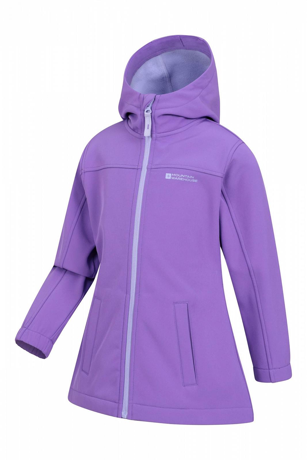 Куртка Softshell Mountain Warehouse Exodus Longline для дітей, фото №4 Куртка Softshell Mountain Warehouse Exodus Longline для дітей, фото №4