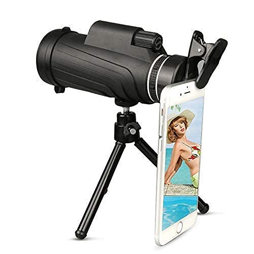 Телескоп Monocular 50X52 Bak4 HD Rifle Scope Prism с компасом держателем для телефона штативом, фото №2
