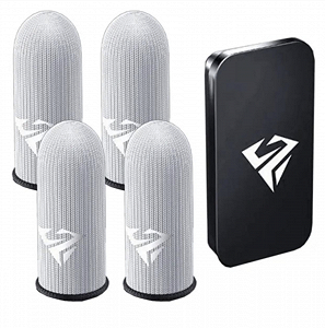 Кіберспортивні сенсорні напальчники для мобільних ігор 4 шт Сірий - Фото 1