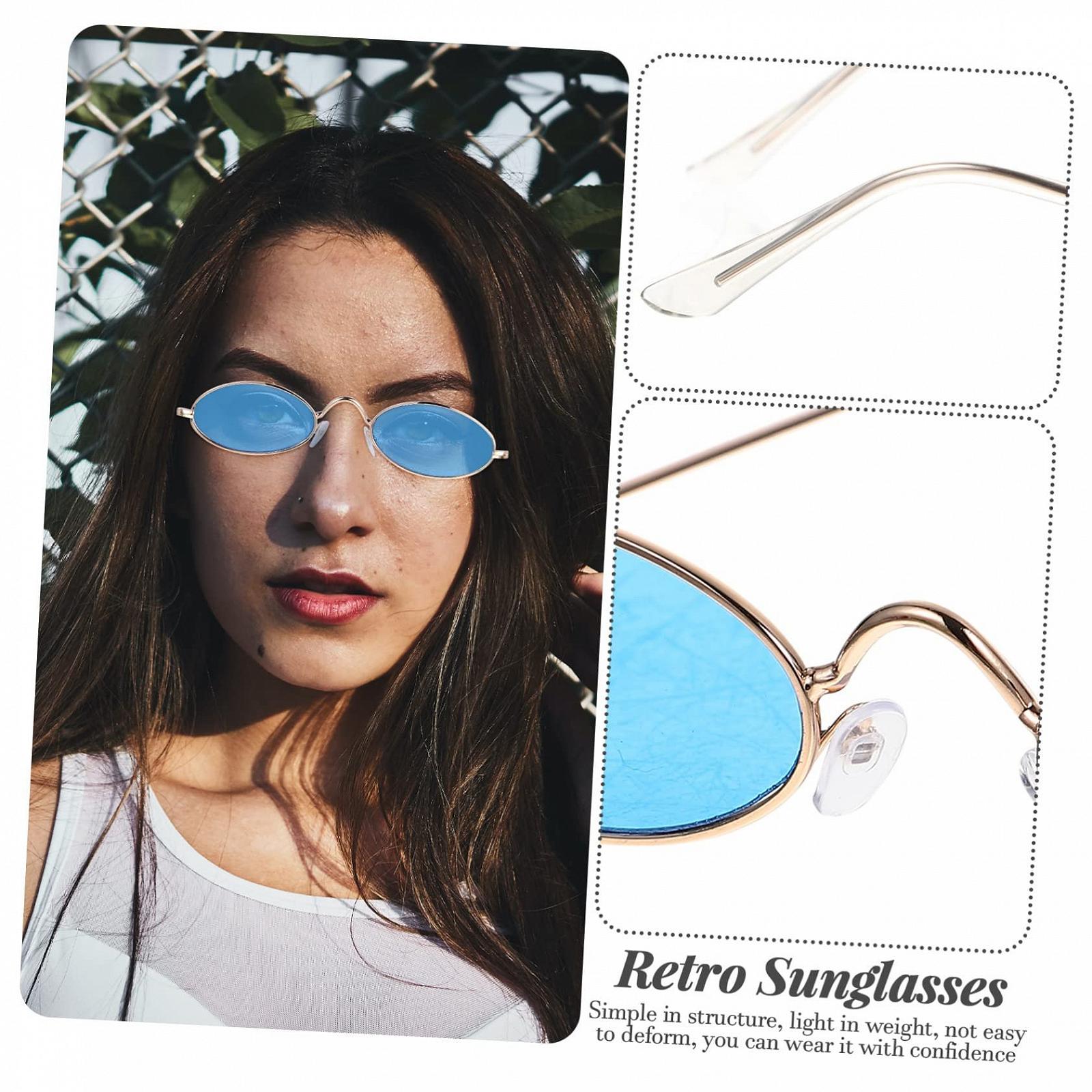 Набір сонцезахисних окулярів PACKOVE 3 шт. У стилі ретро-вінтаж, фото №5