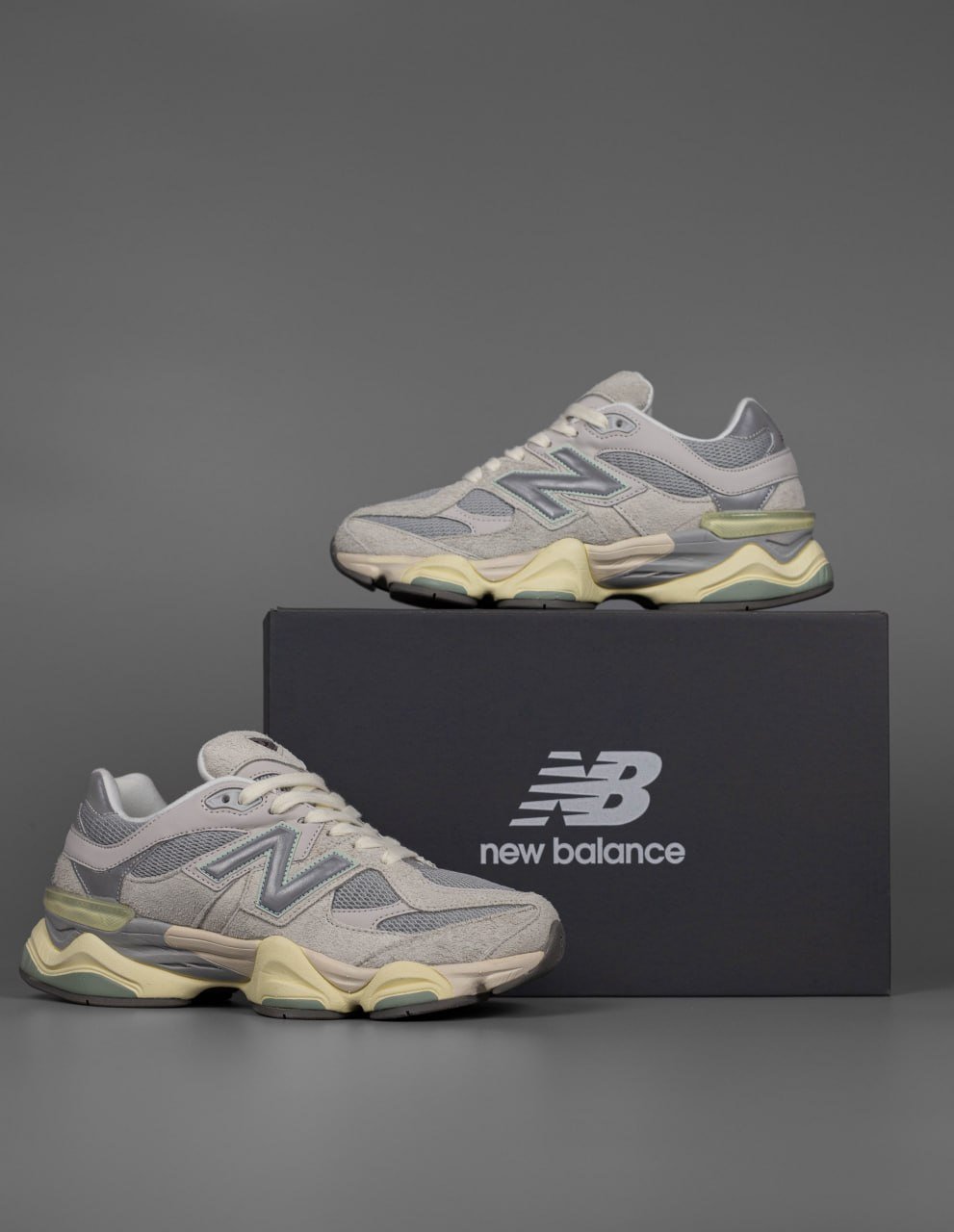 Жіночі кросівки New Balance 9060 Gray Beige 37, фото №8