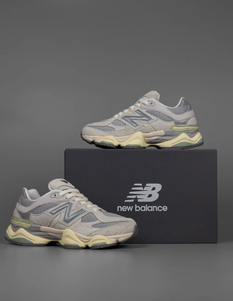 Жіночі кросівки New Balance 9060 Gray Beige 37, фото №8