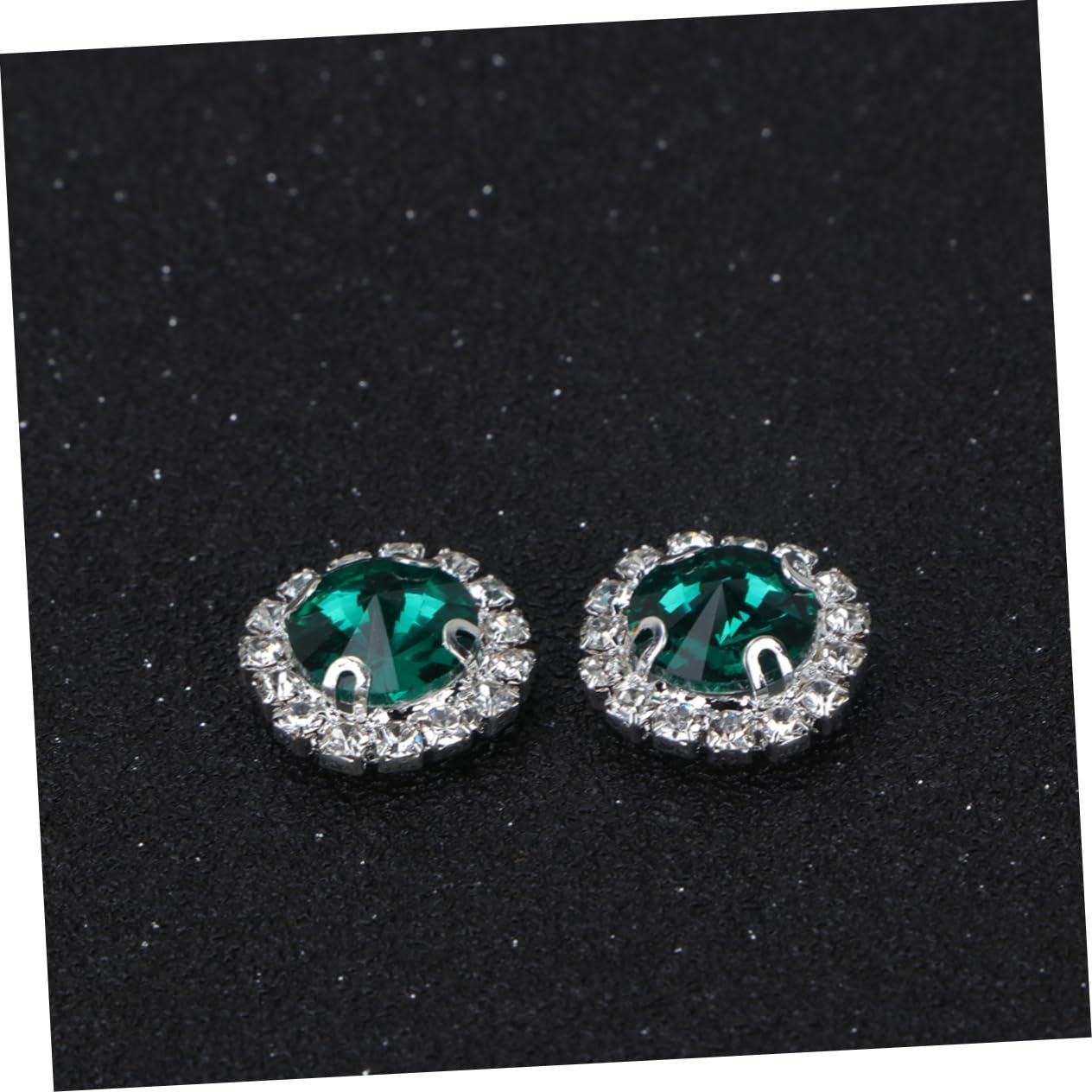 Стрази 60 шт. для скрапбукінгу, чохла телефону, DIY, вечірньої прикраси, виготовлення прикрас, прикраси для дня народження, вечірні прикраси, коштовні камені з чотирма отворами, стрази з кігтями, фото №2