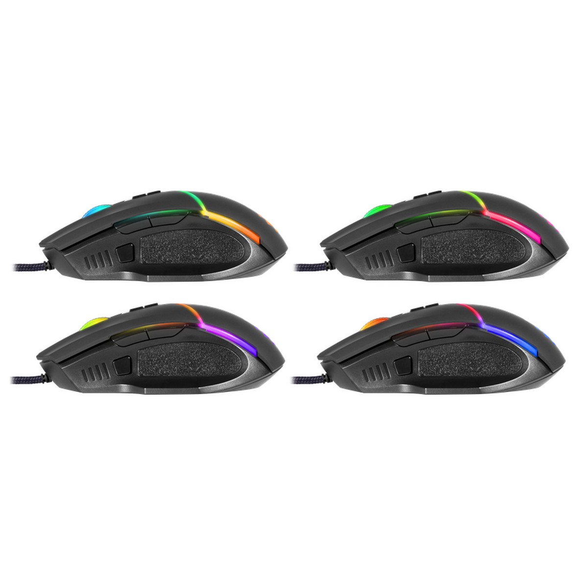 Миша Defender 52880 Warfame GM-880L RGB 8 кнопок,12800 dpi, фото №6