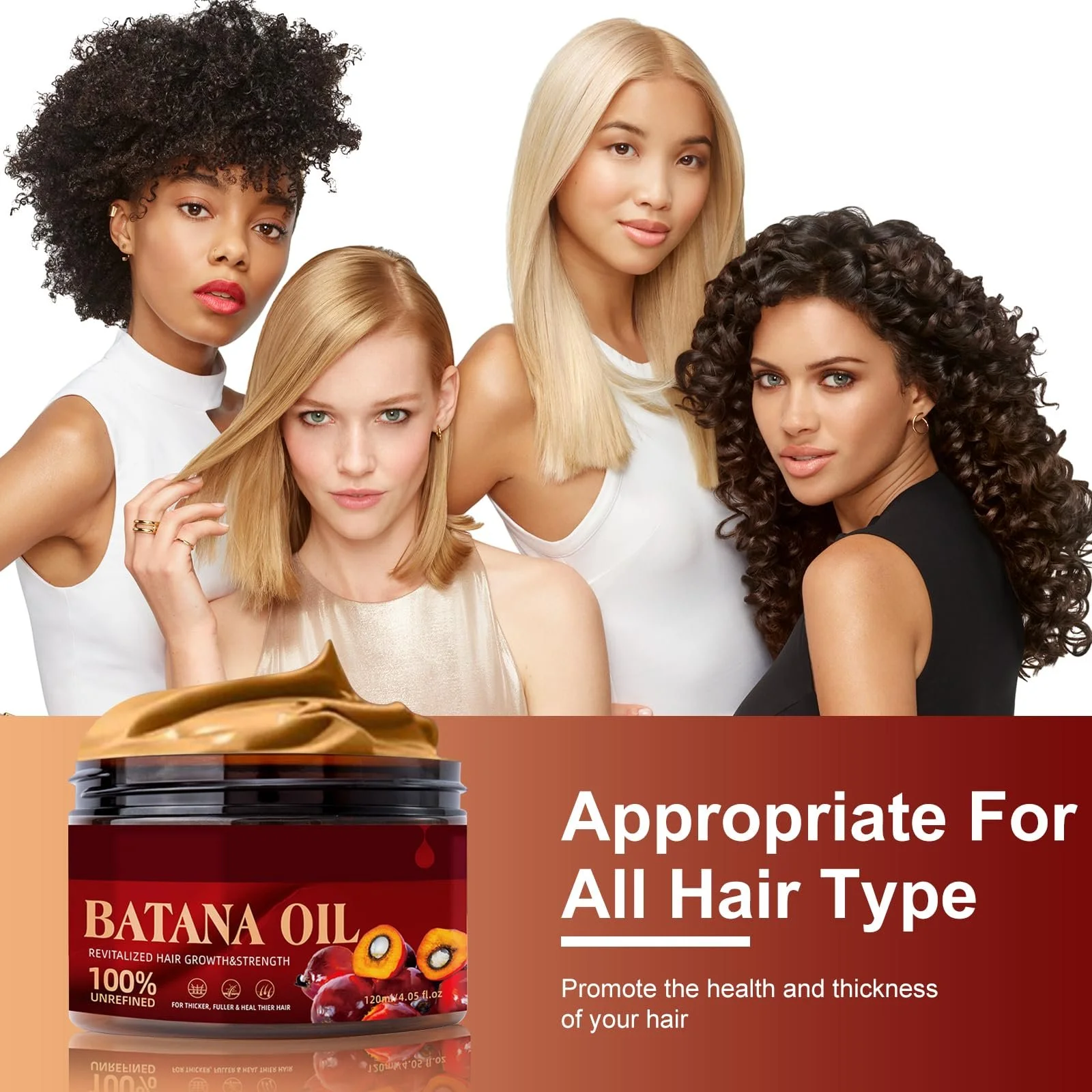 Кондиціонер Batana Oil Batana Oil 120 г, Живильний крем проти випадіння волосся та посічених кінчиків, Стимулює ріст волосся, фото №6 Кондиціонер Batana Oil Batana Oil 120 г, Живильний крем проти випадіння волосся та посічених кінчиків, Стимулює ріст волосся, фото №6