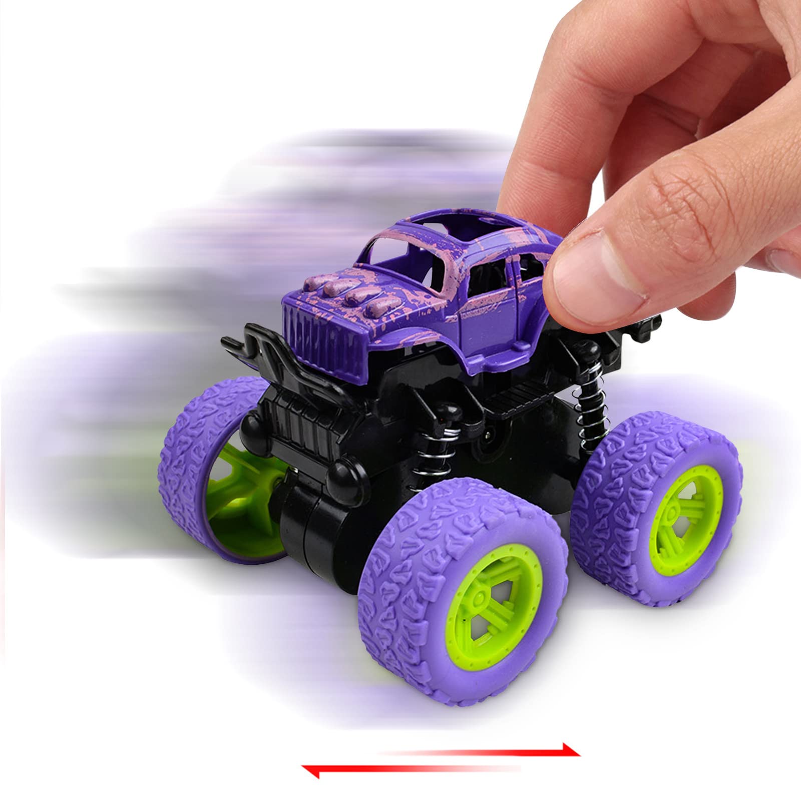 Детская игрушка TYTUOO модель автомобиля с полным приводом (фиолетовый, один размер), фото №3