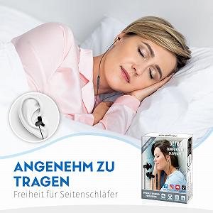 Навушники Hearprotek Sleep Soft Lightweight з мікрофоном і регулюванням гучності 3.5мм synthetic.ua - Фото 1
