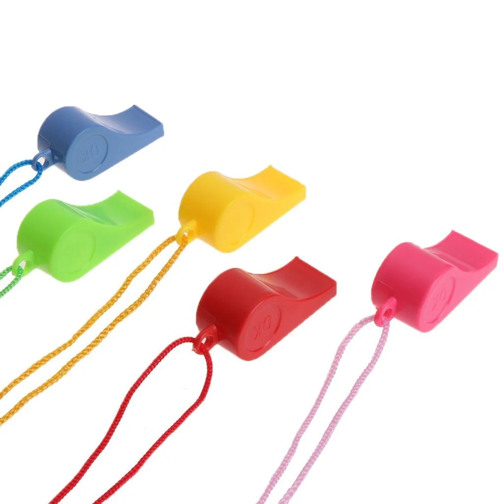 Свисток Outdoor Survival Одинарная трубка с высокими децибелами и ремешком Cheerleading, фото №3