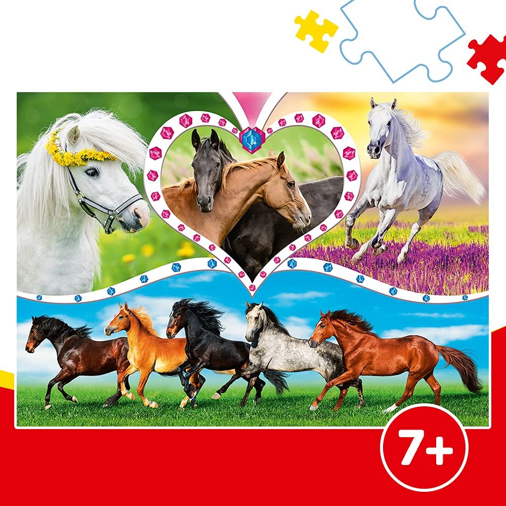 Пазл Trefl Beautiful Horses 200 элементов 7+, фото №2
