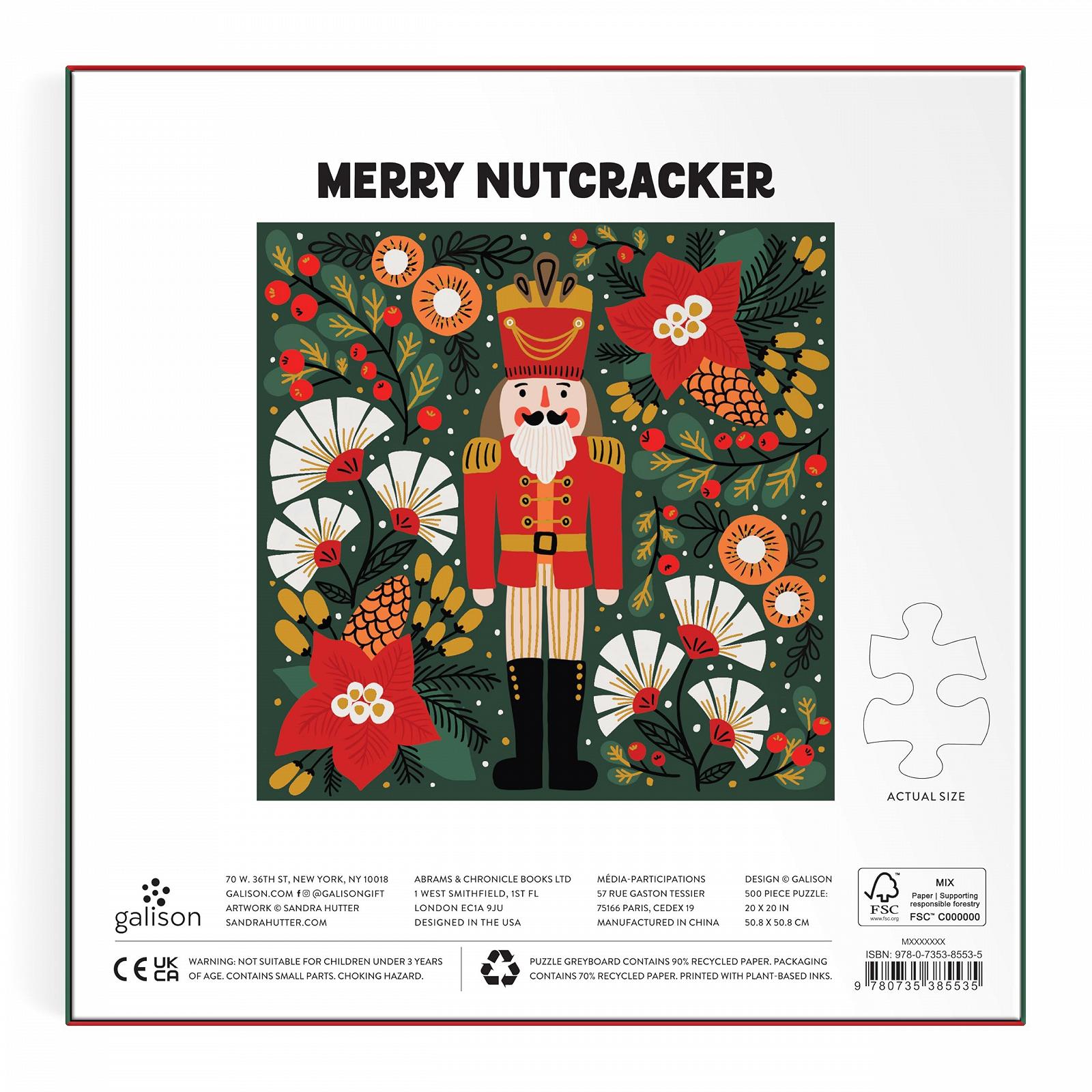 Пазл Merry Nutcracker 500 деталей фольгированный, фото №3