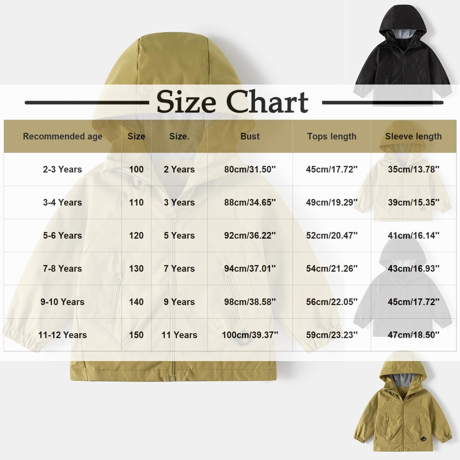 Софтшел куртка XINYUNZU для хлопчиків і дівчаток, вітрозахисна, водонепроникна, з капюшоном і блискавкою, фото №6 Софтшел куртка XINYUNZU для хлопчиків і дівчаток, вітрозахисна, водонепроникна, з капюшоном і блискавкою, фото №6