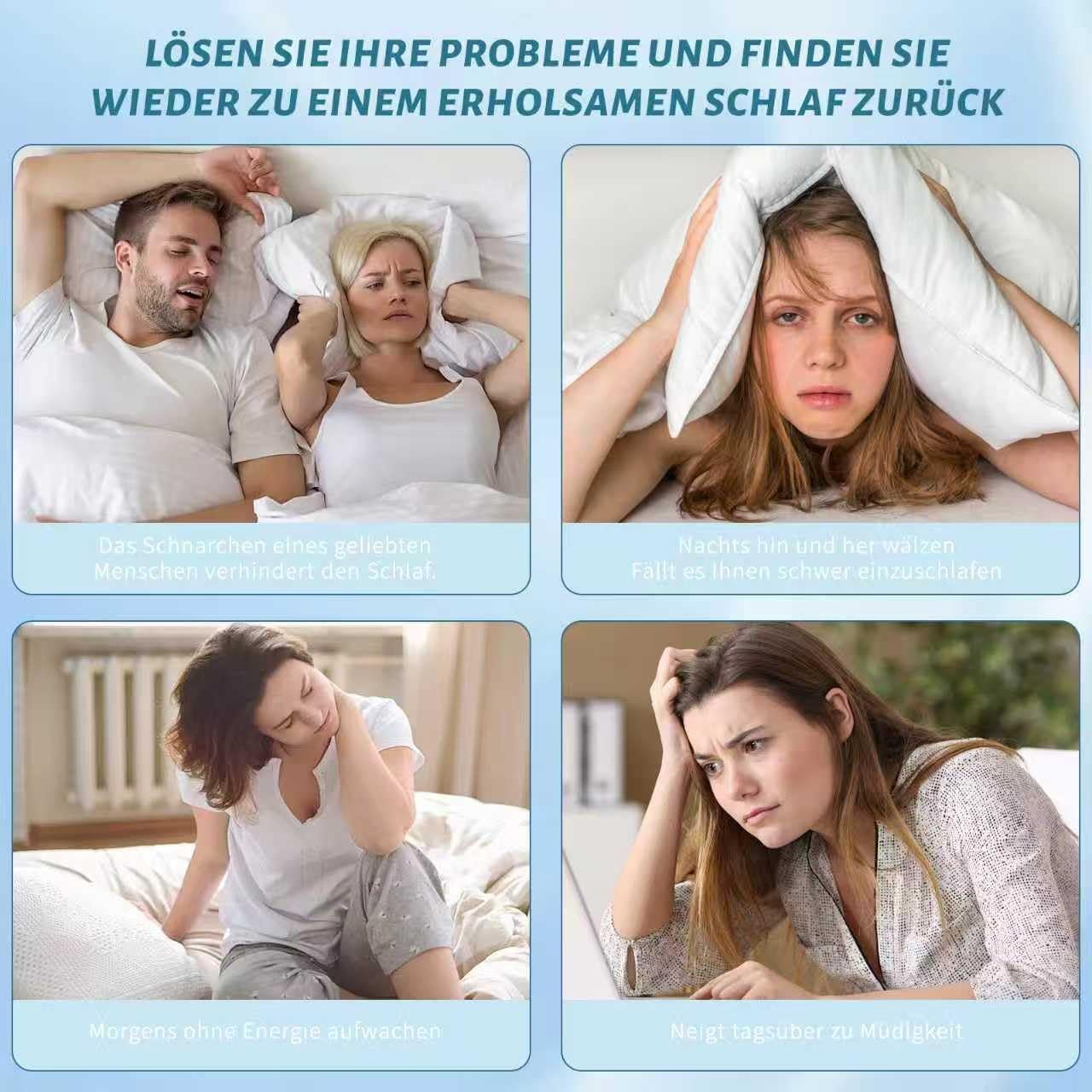 Пристрій проти хропіння Покращення дихання Покращує сон, багаторазовий пристрій, фото №6