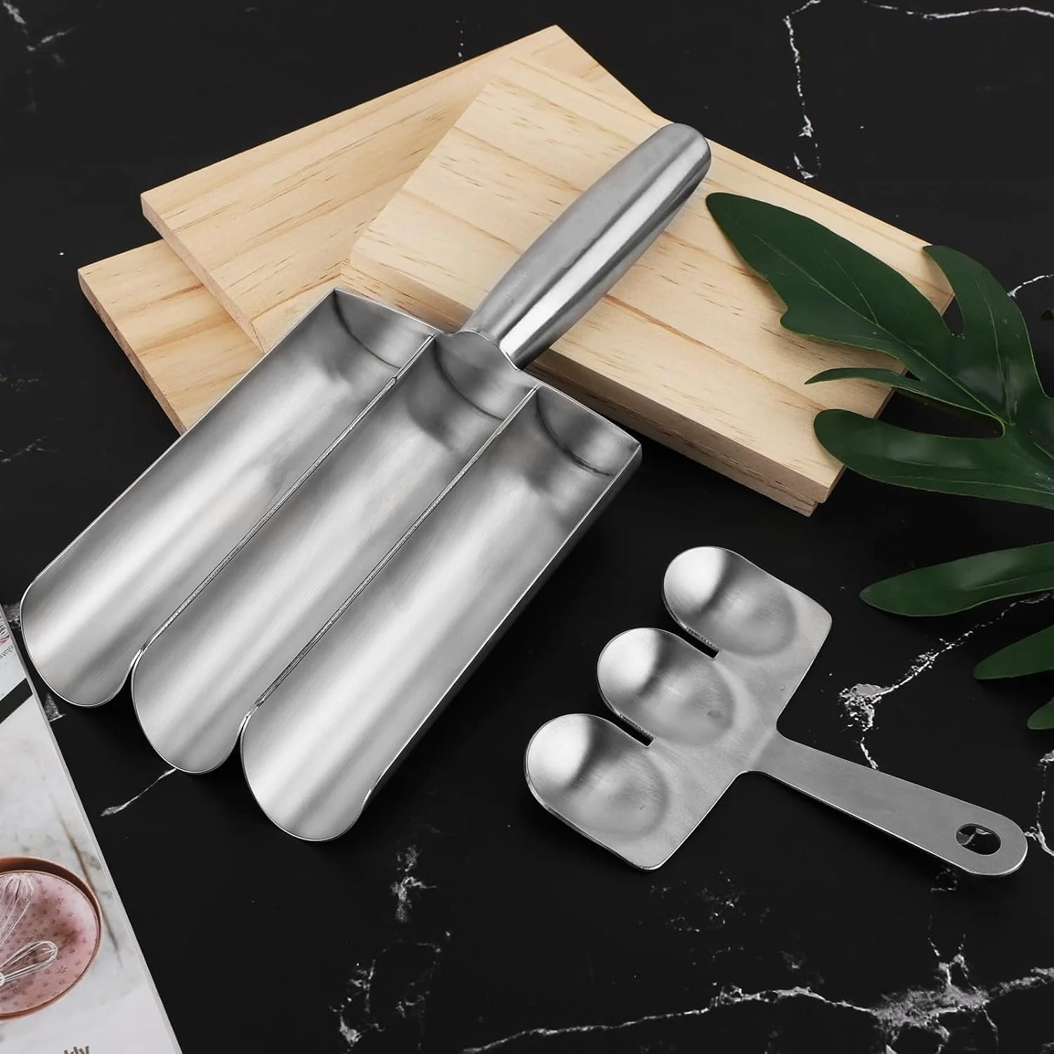 Форма для фрикаделек Meatball Shovel Maker из нержавеющей стали, фото №2 Форма для фрикаделек Meatball Shovel Maker из нержавеющей стали, фото №2