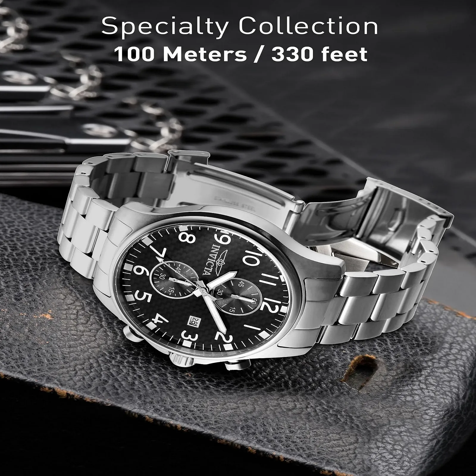 Годинник кварцовий чоловічий Invicta Specialty Edelstahl - 48 мм, фото №5 Годинник кварцовий чоловічий Invicta Specialty Edelstahl - 48 мм, фото №5
