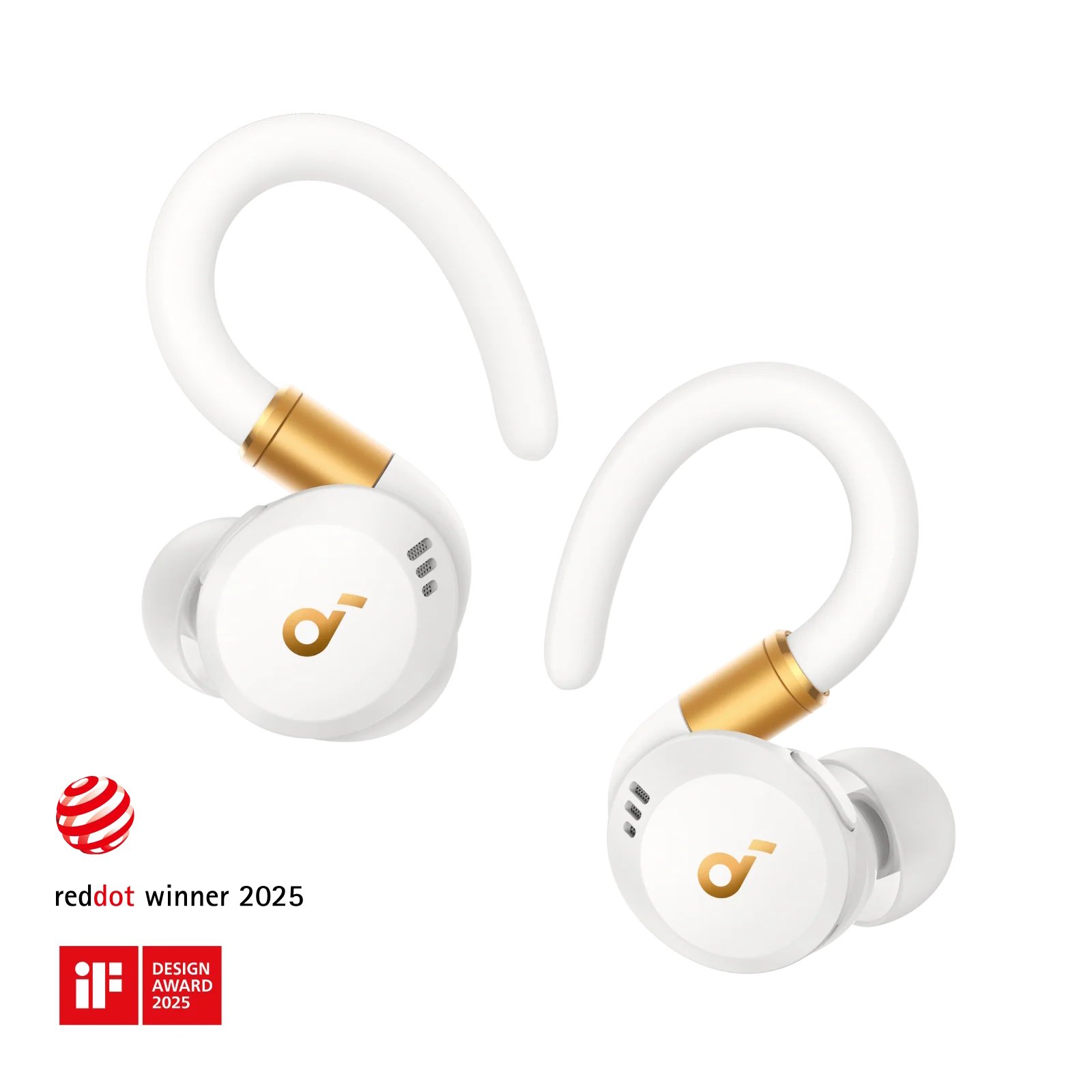 Навушники Anker Soundcore Sport X20 ANC White, фото №2