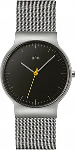 Годинник Braun Чоловічий Кварцовий з Чорним Циферблатом Аналоговий - Фото 1