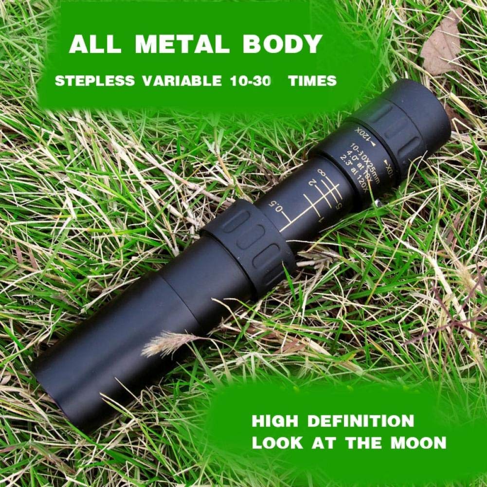 Монокулярний телескоп Lankater Metal 10-120x25 Zoom Підтримка смартфона Легка нічна видимість, фото №7