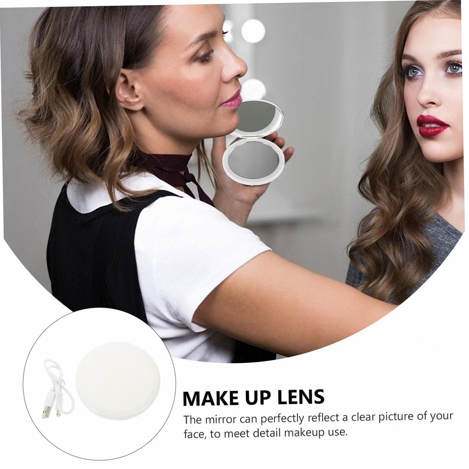 Зеркало Angoily Folding 5 Sätze Makeup Mirrors ABS Белый, фото №7