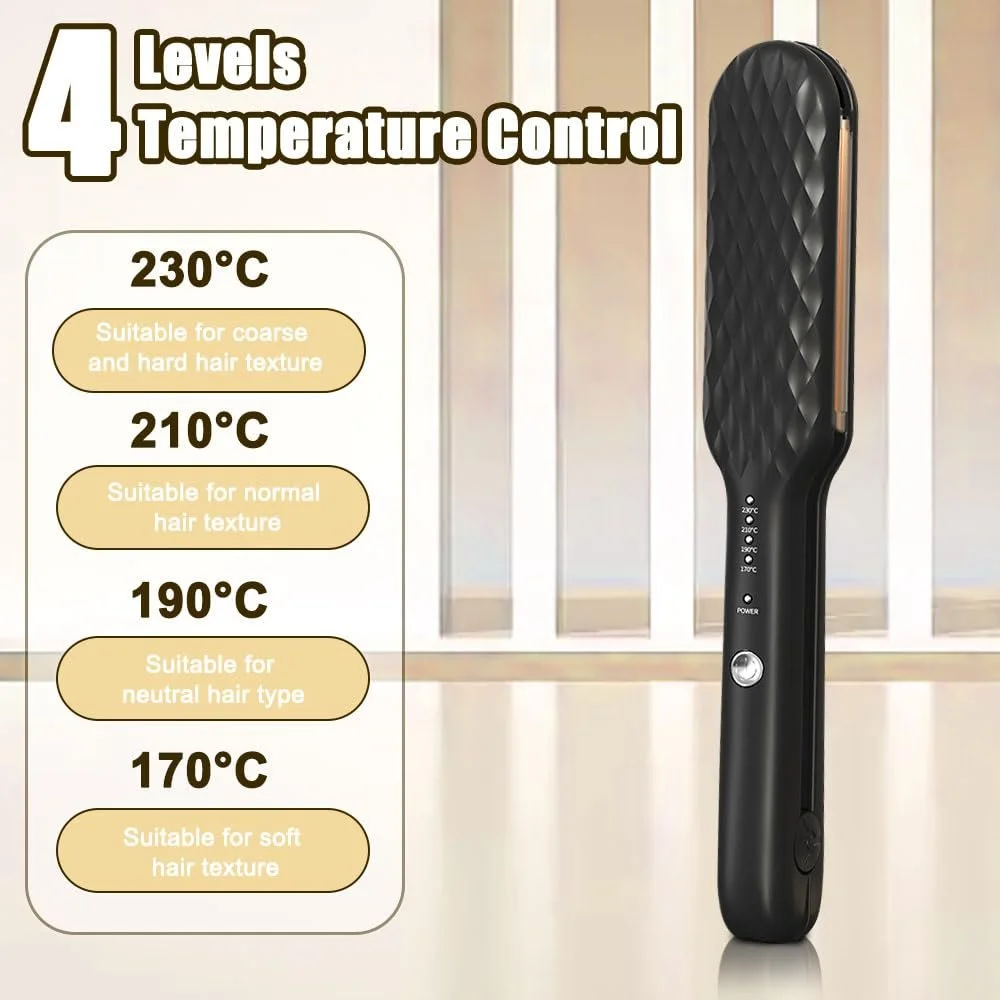Плойка-гофре для волосся 43 мм 170-230°C Керамічна PTC, фото №5 Плойка-гофре для волосся 43 мм 170-230°C Керамічна PTC, фото №5