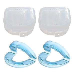 Анти-храп шина (2 шт.) Для зубів Нічна Для чоловіків та жінок - Фото 1