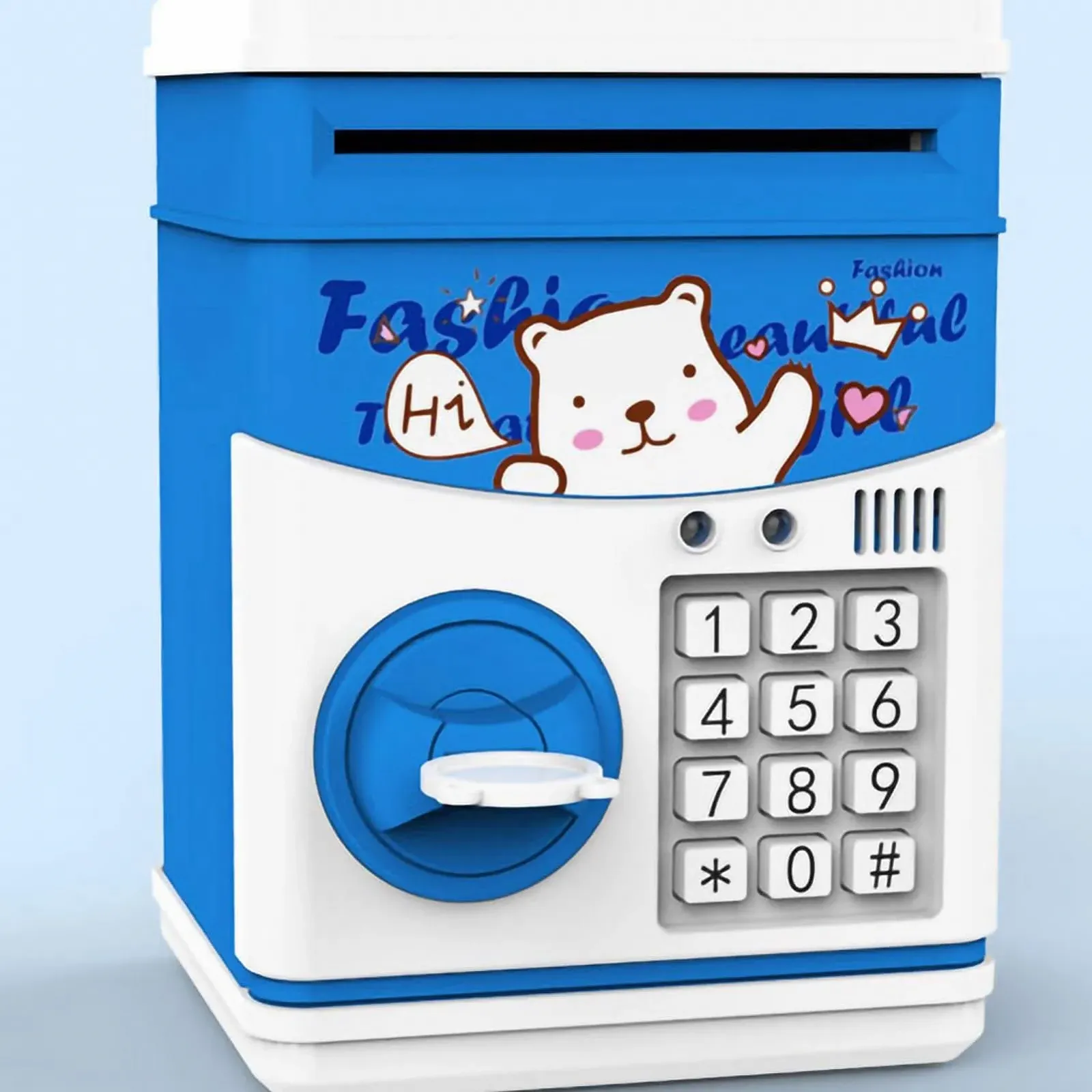 Скарбничка Bewinner мультяшна музична з функцією розповіді історій Blue, фото №3