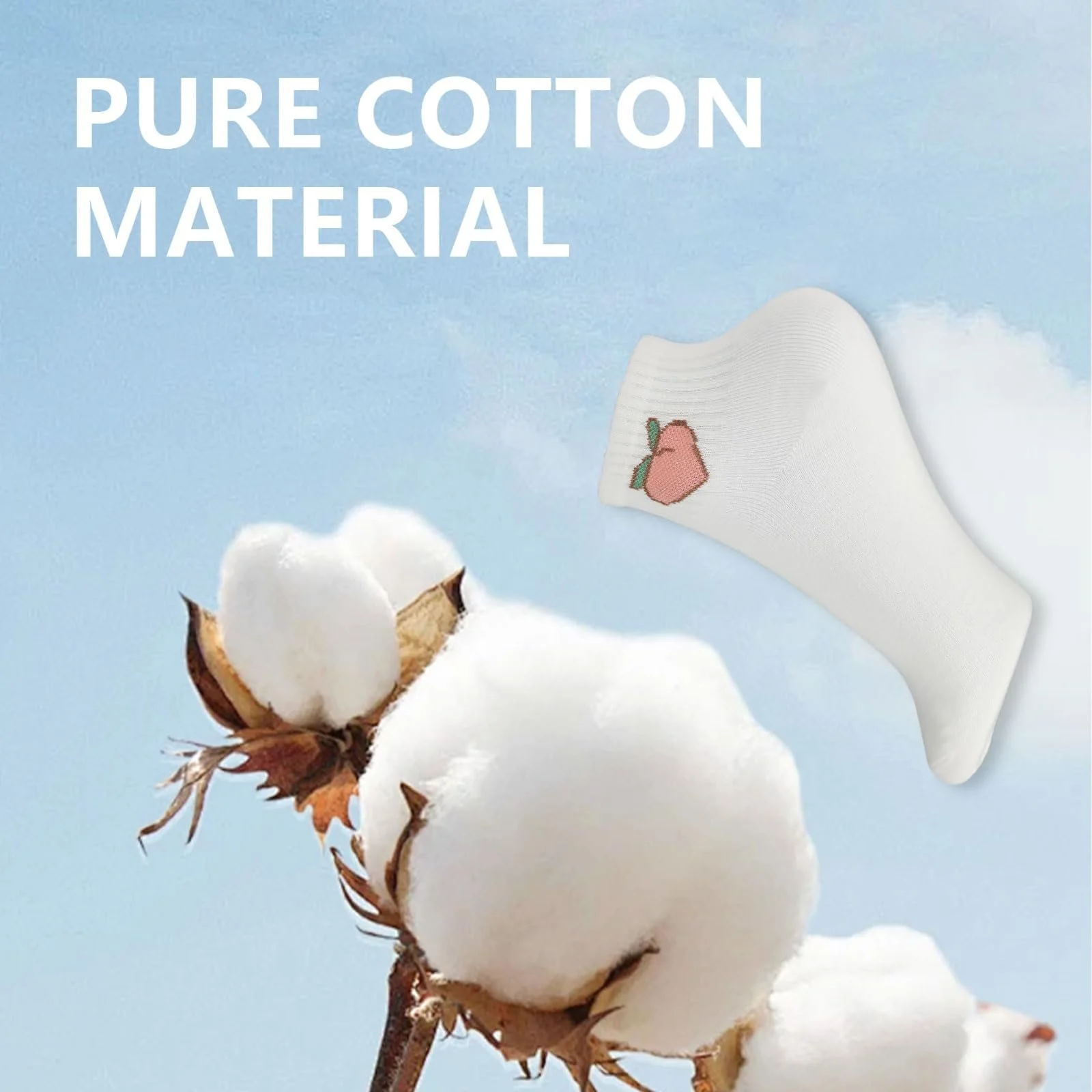 Шкарпетки тенісні 5 пар Жіночі 35-38 Спортивні шкарпетки, фото №6