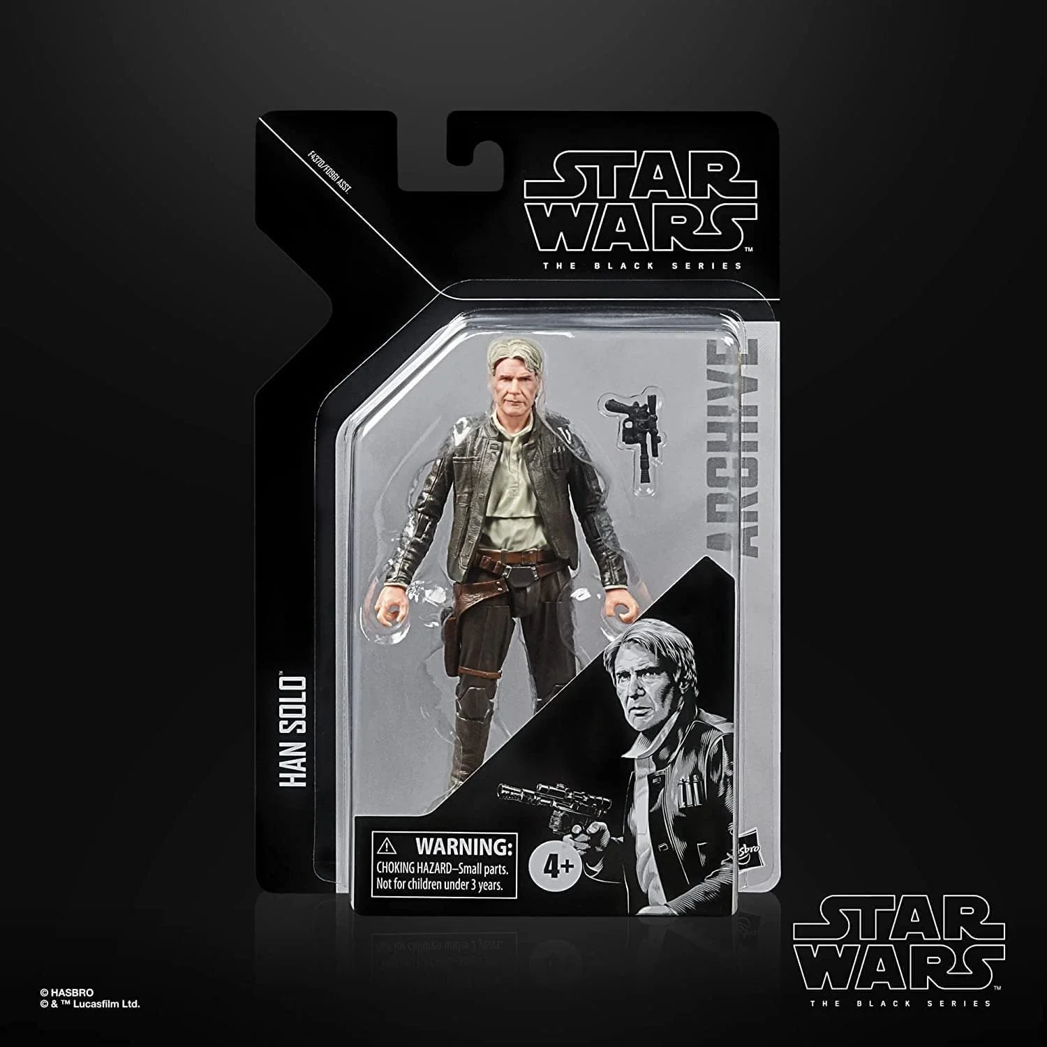 Фигурка Star Wars The Black Series Archive Han Solo 15 см, фото №3