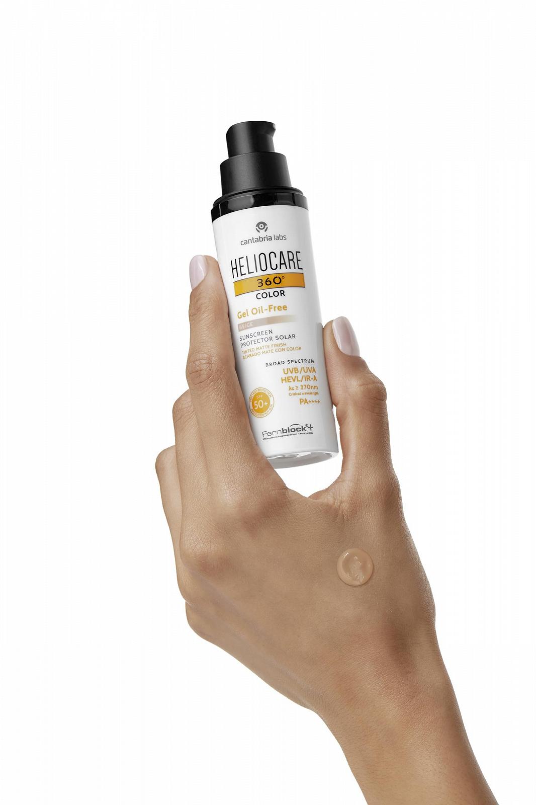 Сонцезахисний гель-крем Heliocare 360 Oil-free Spf50 Beige, 50 мл, фото №4